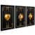 Imagem do Quadro Trio baralho gold