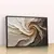Quadro Sala Abstrato Espiral Areia - Quadros Decorativos Podium - A Maior Marca De Quadros Decorativos do Brasil 