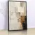 Quadro Sala Abstrato Bege e Marrom - Quadros Decorativos Podium - A Maior Marca De Quadros Decorativos do Brasil 
