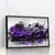 Quadro Sala Supercarro Roxo Splash - Quadros Decorativos Podium - A Maior Marca De Quadros Decorativos do Brasil 