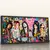 Quadro Sala Rock Stars Pop Art - Quadros Decorativos Podium - A Maior Marca De Quadros Decorativos do Brasil 