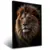 Quadro Sala Leão Real Dark - Quadros Decorativos Podium - A Maior Marca De Quadros Decorativos do Brasil 