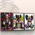 Quadro Trio Sala Street Art Boneco X - Quadros Decorativos Podium - A Maior Marca De Quadros Decorativos do Brasil 