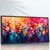 Quadro Sala Flores Abstratas - Quadros Decorativos Podium - A Maior Marca De Quadros Decorativos do Brasil 