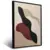 Quadro Sala Abstrato Terracota Preto - Quadros Decorativos Podium - A Maior Marca De Quadros Decorativos do Brasil 