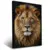 Quadro Sala Leão Realista Dark - Quadros Decorativos Podium - A Maior Marca De Quadros Decorativos do Brasil 