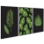 Imagem do Quadro Trio sala folhagens clean fashion