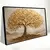 Quadro Sala Árvore Gold 3D - Quadros Decorativos Podium - A Maior Marca De Quadros Decorativos do Brasil 
