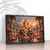 Quadro Sala Ganesha Templo Gold - Quadros Decorativos Podium - A Maior Marca De Quadros Decorativos do Brasil 