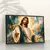 Quadro Sala Jesus Cristo Aquarela - Quadros Decorativos Podium - A Maior Marca De Quadros Decorativos do Brasil 