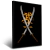 Imagem do Quadro Escritorio Espadas Samurai