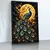 Quadro Sala Pavão Lua Gold - Quadros Decorativos Podium - A Maior Marca De Quadros Decorativos do Brasil 