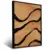 Imagem do Quadro Sala Abstrato Ondas Pretas