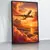 Quadro Sala Avião Pôr do Sol - Quadros Decorativos Podium - A Maior Marca De Quadros Decorativos do Brasil 