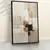 Quadro Sala Abstrato Bege e Preto - Quadros Decorativos Podium - A Maior Marca De Quadros Decorativos do Brasil 