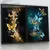 Quadro Duo Sala Borboletas Gold