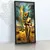 Quadro Sala Surreal Mulher Gold
