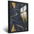 Quadro Sala Abstrato Azul Gold