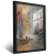 Quadro Sala Farol Rubro Texturizado