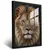 Quadro Sala Leão Realista Dark - Quadros Decorativos Podium - A Maior Marca De Quadros Decorativos do Brasil 
