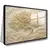 Quadro Sala Árvore Dourada 3D