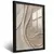 Quadro Sala Abstrato Bege 3D