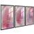 Quadro Trio pink gold