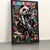 Quadro Escritório Panda Mafioso Pop