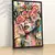 Quadro Sala Pop Art Mulher Grafite