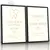 Quadro Duo Sala Lavabo Odonto Gold