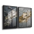 Quadros pedras abstratas Ouro - comprar online