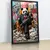 Quadro Escritório Panda Máfia Money