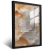 Quadro Flor Branca Laranja