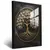 Quadro Sala Árvore Gold Luxo