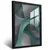 Quadro Sala Abstrato Turquesa Cinza