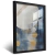 Quadro Tons Ouro & Azul