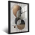 Quadro Abstrato Preto E Gold