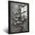 Quadro Sala Suíte Cerejeira 3D Prata