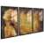 Quadro Trio cabelo gold