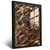 Quadro Sala Zebra Gold Luxo na internet