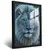 Imagem do Quadro Sala Leão Branco Ice Blue