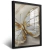 Quadro Borboleta Gold Dourada