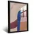 Quadro Sala Abstrato Curvas Terracota - Quadros Decorativos Podium - A Maior Marca De Quadros Decorativos do Brasil 