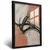Quadro Sala Abstrato Terracota Preto - Quadros Decorativos Podium - A Maior Marca De Quadros Decorativos do Brasil 