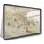 Quadro Sala Árvore Gold Relevo