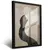 Quadro Sala Abstrato Bege Preto