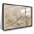 Quadro Sala Suíte Folhagem Gold 3D