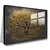 Quadro Sala Árvore Gold Luxo