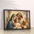 Quadro Sala Sagrada Família Dourada