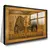 Quadro Sala Egito Faraós Vintage